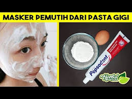 Pernah Viral Masker Pemutih Wajah Dari Pasta Gigi Yang Menakjubkan Youtube