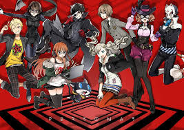Akechi Gorou Animal Black Hair Bodysuit Boots Brown Hair Cat Computer Glasses Gloves Gray Hair Group Hat Headphones Kitagawa Yusuke Kur Persona 5 Persona Anime
