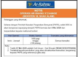 Waktu operasi ini tertakluk kepada perubahan semasa oleh perpustakaan laman hikmah. Kepada Ar Rahnu X Change Seksyen 18 Shah Alam Facebook
