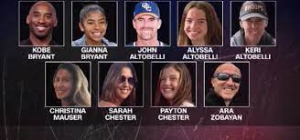 Kobe, gigi motivate me to keep going. Coroner Has Identified All 9 People Who Died In The Helicopter Crash That Killed Kobe Bryant Fox 8 Cleveland Wjw