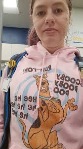 Ho ho ho! Look what I got for Christmas. It's a SawBlaze sweatshirt that I  can wear for winter.