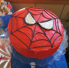 Spiderman Birthday Cake For 3 Year Old Boy Spiderman Birthday Party Part 3 Cake And Cookies Spiderman Birthday Cake Spiderman Birthday Birthday Cake Kids Boys