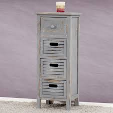 Shabby Chic Kommode Vintage Grau Jambch