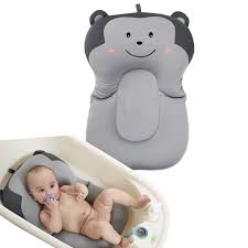Baby bath sponges are typically made to be super soft and are ideal for a gentle baby bath. Aheadad Baby Bath Sponge Support Bear Shape Soft Infant Bath Sponge Anti Slip Mat Newborn Bath Pad For Sit Lay For Babies From Newborn Health Baby Care Baby Products Arcadiawinds Com