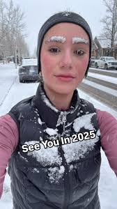 2024 Was A Blast, See You in 2025, @fers.espinosa crushing strides in the  snow to end the year. Hope you all enjoy 2025 as much as she enjoyed the  snow, #runnerscommunity #runnersofinstagram #run ...