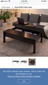 Black eggers solid coffee table. Trulstorp Coffee Table Black Brown 45 1 4x27 1 2 Ikea In 2021 Coffee Table Ikea Coffee Table Coffee Table Wood