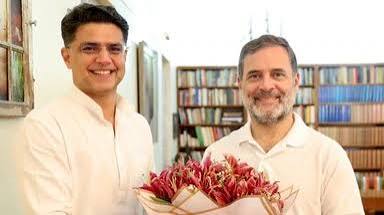 पंजाब प्रभारी बनने के बाद पहली बार राहुल-प्रियंका से मिले सचिन पायलट, बड़े बदलाव के संकेत, Punjab Hindi News - Hindustan
