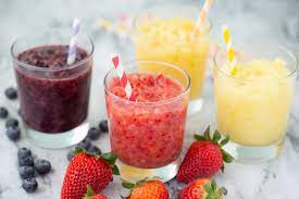 Pink lemonade wine slushie alcohol drinks. Real Fruit Slushies Super Healthy Kids