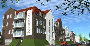 De twee gebouwen zijn aan de buitenkant zo goed als gereed nu ook het glaswerk is geplaatst. 46 Appartementen In Deel Terneuzen Dat Nieuwbouw Wel Kan Gebruiken Zeeuws Vlaanderen Pzc Nl
