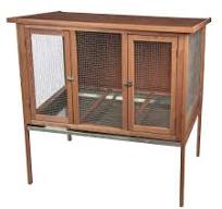 HD Double Rabbit Hutch - 01551 - Ware Pet Products