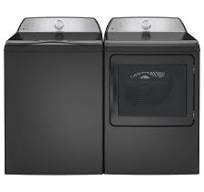 GE Profile 4.9 Cu. Ft. Top Load Washer with Agitator in Diamond Gray