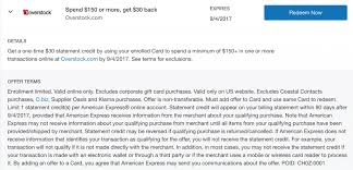 Refunds as club o can be seen by checking rewards summary under club o. Amex Offers Overstock Com Promotion 30 Statement Credit For 150 Purchase Targeted