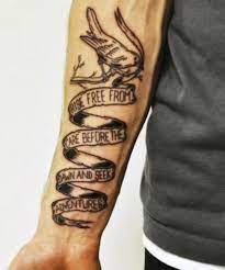 You can also choose to limit your tattoo to just one portion of your arm, such as the bicep or the forearm. Mens Tattoo Ideas On Arm Arm Tattoo Sites