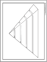 Your own pyramid egypt coloring pages printable coloring page. 80 Shape Coloring Pages Digital Pdf Squares Circles Triangles