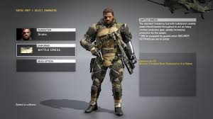 Steams gemenskap :: Guide :: MGSV: All Fatigues & Camos