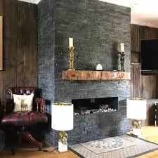 Sparkle Black Quartzite Split Face Mosaic Tiles Medium Natural Stone Wall Stone Tile Wall Slate Wall Tiles Living Room