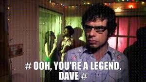 So just use an editing program to edit the original (mspaint removes animation in.gif files. Yarn Ooh You Re A Legend Dave Flight Of The Conchords S01e01 Video Gifs By Quotes 230e1101 ç´—