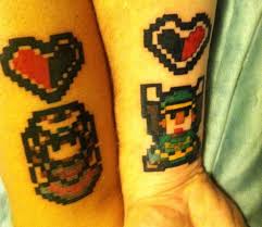 According to barretta, this symbol can attract negative energy regardless of the wearer's. Couple Tattoos Are Always Bad Luck But This Is Such A Cute Idea Zelda Link D Cool Tattoos Nerdy Tattoos Disney Couple Tattoos
