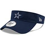Amazon Com Nfl Dallas Cowboys Mens New Era 2021 Training Visor Grey Navy Osfm Sports Outdoors