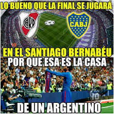Será uno de los tantos jugadores libres en. La Ironia Historica Domina En Los Memes Del River Vs Boca En El Bernabeu Mediotiempo