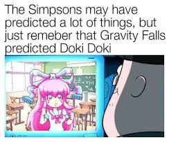 Just Monika Gravity Falls Gravity Fall Memes