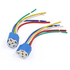 A wide variety of 5 pin relay socket options are available to you 2pcs Ceramic 5 Pin Automotive Car Wiring Harness Relay Socket Connector Dc 12v Walmart Canada