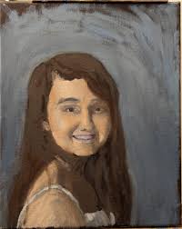 What are some critiques for my first portrait attempt?