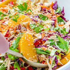 Drizzle over salad just before serving. Asian Chicken Salad Clean Food Crush