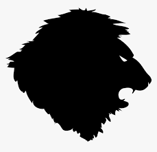 Few animals are as iconic as the lion, and their moves and poses make them great subjects to paint. Snout Head Silhouette Lion Roaring Clipart Silhouette Hd Png Download Kindpng