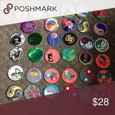 Vintage 90s Pog Bundle Vintage Bundles Kids Rugs