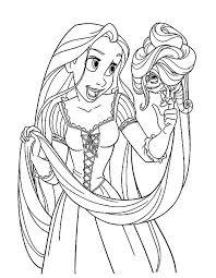 Free printable rapunzel from tangled coloring page in vector format, easy to print from any device and automatically fit any paper size. Online Coloring Pages Coloring Pagerapunzel Tangled And Lizard Coloring Pages Rapunzel Tangled Coloring Pages For Kids