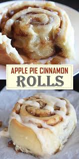 Apple Pie Cinnamon Rolls Delicious Desserts Apple Recipes Food
