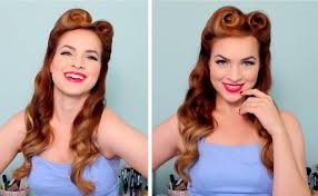 Mais, quelle que soit la raison, il existe de coiffure facile à faire soi même pour soirée/mariage/pour les fêtes cheveux mi long/longdans ce tuto coiffure je vous montre comment realiser une belle. Coiffure Pin Up En Quelques Suggestions Pour Un Style Rockabilly