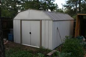 A gable window and integrated door windows provide plenty of natural light for locating stored items and doing. Arrow 8x12 Storage Shed