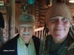 Appreciating Bob Peoples at Kincora The knowledge this man shared in an  evening Will last her a lifetime Thank you sir! #legend #traillife #hike  #backpack