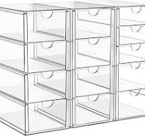 Amazon.com: Acrylic Makeup Organizer with 13 Drawers ...