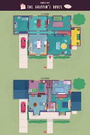 Layout Of The Griffin House Family Guy R Mapporn