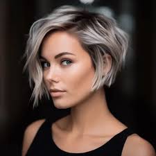 Short Haircut with Longer Front Layers