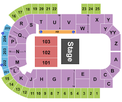 The Sanford Center Seating Chart Bemidji