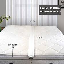 Amazon Com Yibaision Bed Bridge Twin To King Converter Kit Twin Bed Connector Kit Mattress Joiner Extra Wide King Maker Adj Adjustable Beds Mattress Twin Bed