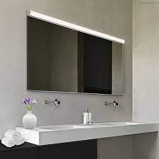 Vanity Slim Horizontal Led Mirror Kit By Sonneman Lighting At Lumens Com Osveshenie Vannaya Remont