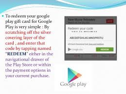 Maybe you would like to learn more about one of these? How To Redeem Google Play Gift Card