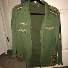 Spell The Gypsy Collective Jackets Coats Spell The Gypsy Army Jacket Poshmark