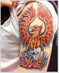 Phoenix tattoo etched on the upper back of the woman has got a distinct display and symbolizes her survival after being diagnosed with cancer. 110 Meaningful Phoenix Tattoos Ultimate Guide February 2021