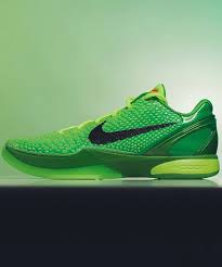 The nike kobe 6 gs 'grinch' was officially named the 'green mamba,' but its christmas day 2010 debut and colorway reminiscent of the iconic curmudgeon led fans to dub it the 'grinch.' the bright green coloring on the shoe's upper is complemented by a scaly reptilian texture, reflective of nike's. Where To Buy Nike Zoom Kobe 6 Grinch Cw2190 300 Nice Kicks
