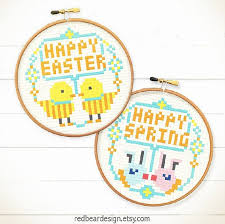 Check spelling or type a new query. Easter Cross Stitch Pattern Mini Happy Easter By Redbeardesign Simple Cross Stitch Cross Stitch Patterns Easter Cross