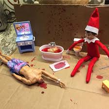 20 Disturbing Photos The Elf On The Shelf Never Wanted You To See You've heard of elf on the shelf, now get ready for whereas the previous meme involved presenting an opposite as the thing to get ready for (e.g. the elf on the shelf never wanted