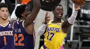 Devin booker es expulsado por empujar a dennis schroder en un intento de bandeja. Pud9rer8oqgrum