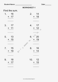 Free Maths Addition Printable Worksheets For First Class 1st Grade Worksheets Math Worksheets First Grade Math Worksheets