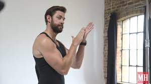 Waterson has some experience in this sort of thing having previously trained two james bonds in pierce brosnan and. John Krasinski Muscles Up For Men S Fitness 2015 Youtube